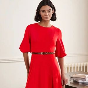 Boden Fit and Flare Midi Dress